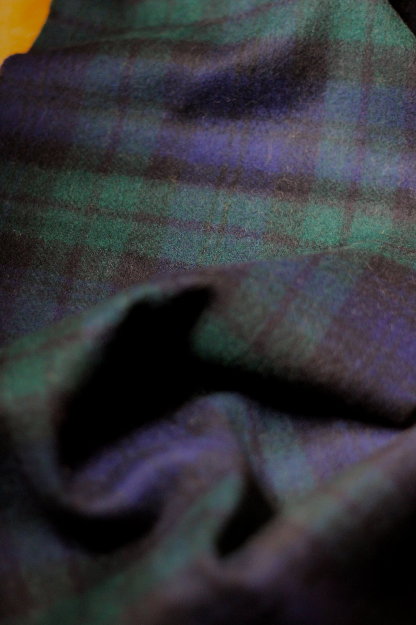 ÉCHARPE TARTAN BLEU ET VERT