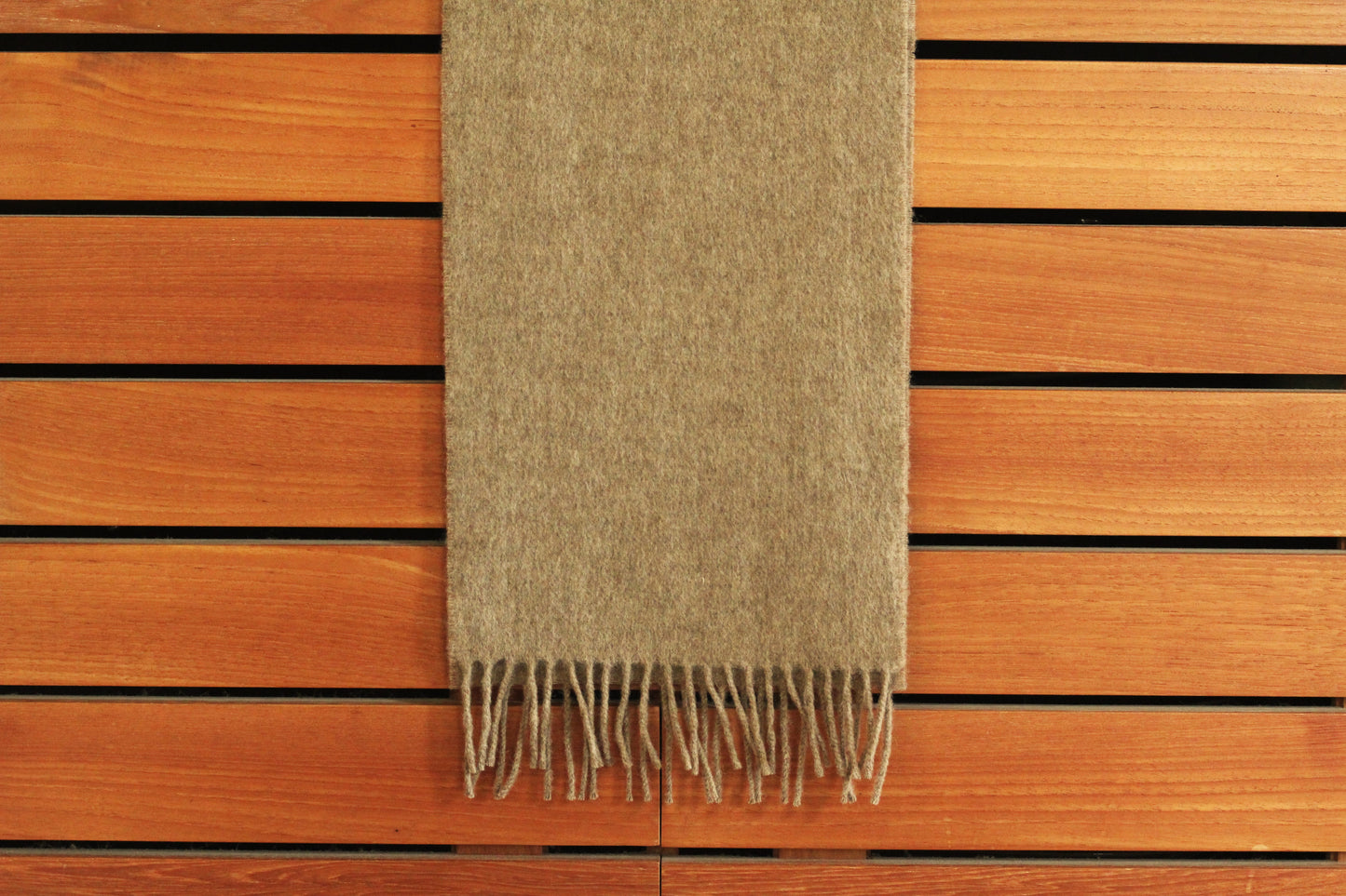 ÉCHARPE UNI CAMEL
