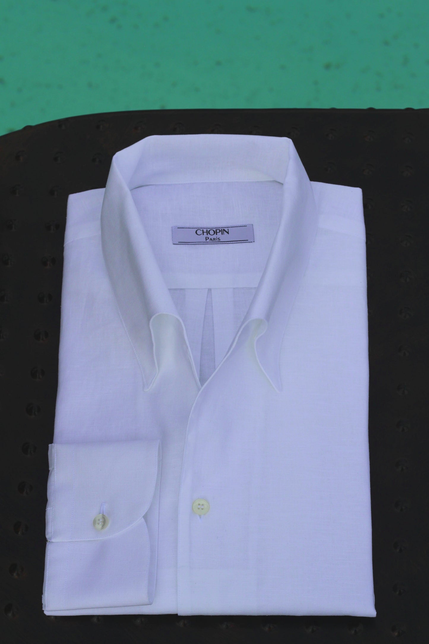 chemise 1 piece blanc