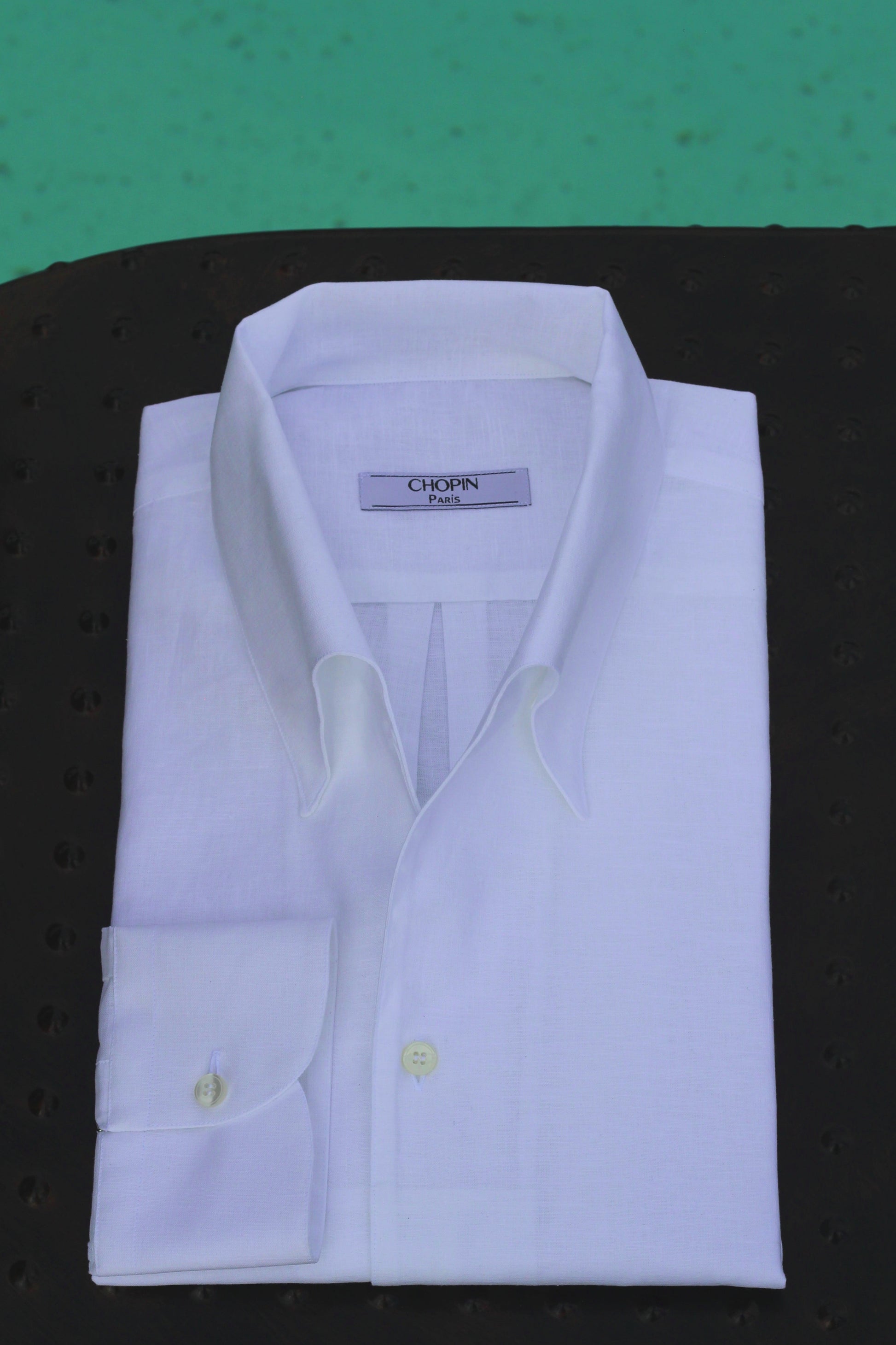 chemise 1 piece blanc